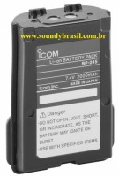 ICOM BP-245N Bateria Li-on 2000mAh 7,4V - Clique para ampliar a foto